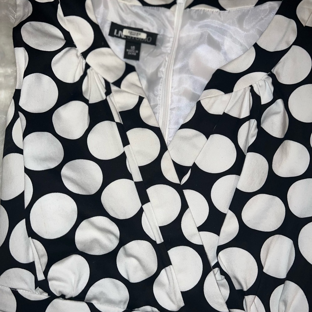 🖤⚪️polka dot dress - Picture 5 of 5